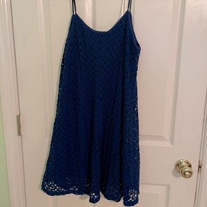 Navy Blue Summer Dress